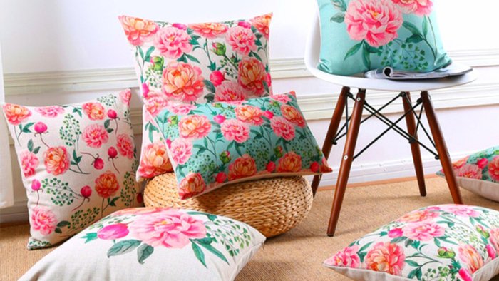 bantal hasil printing sublimasi