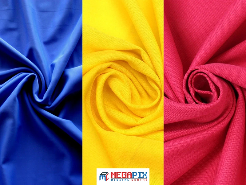 3 jenis warna kain cerah