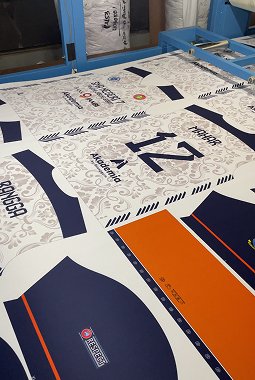 proses sublim jersey tim sekolah di megapix sublim bandung