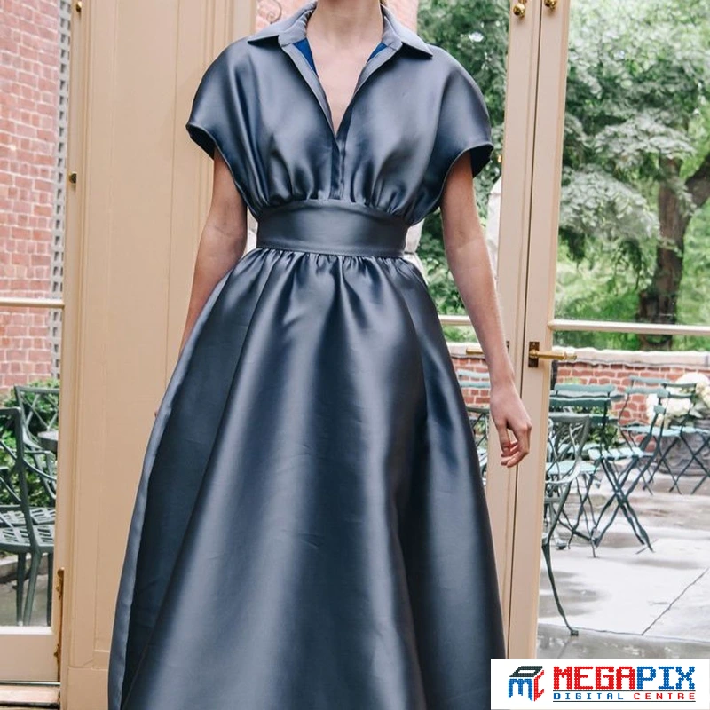 contoh kain satin duchesse