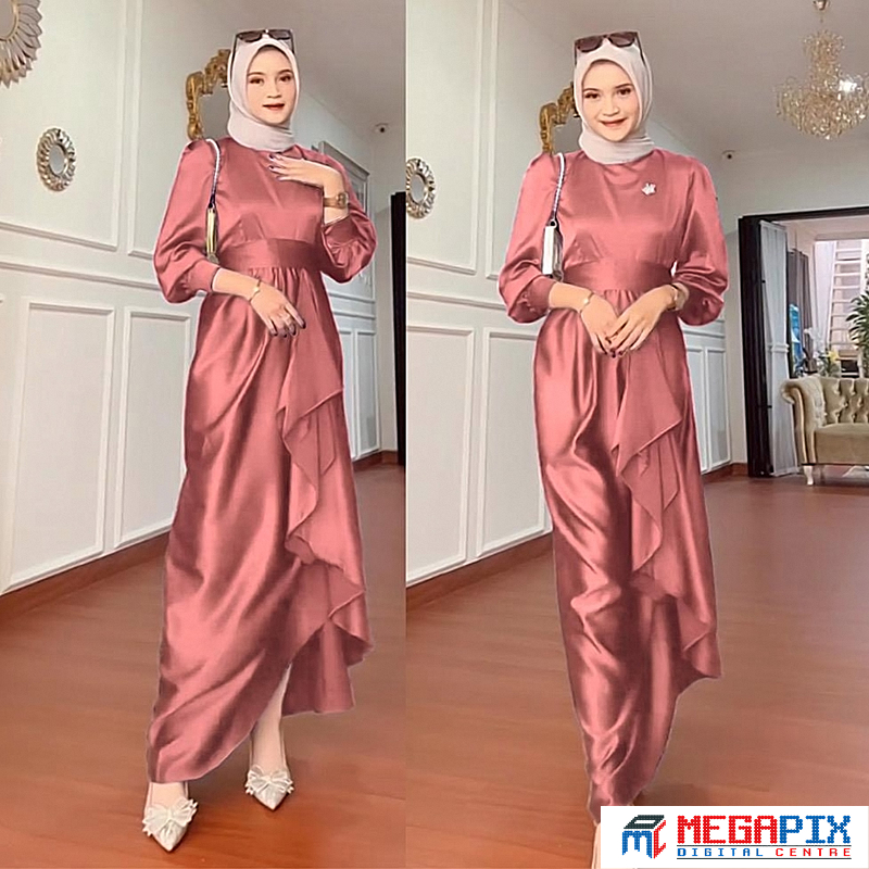 contoh kain satin silk