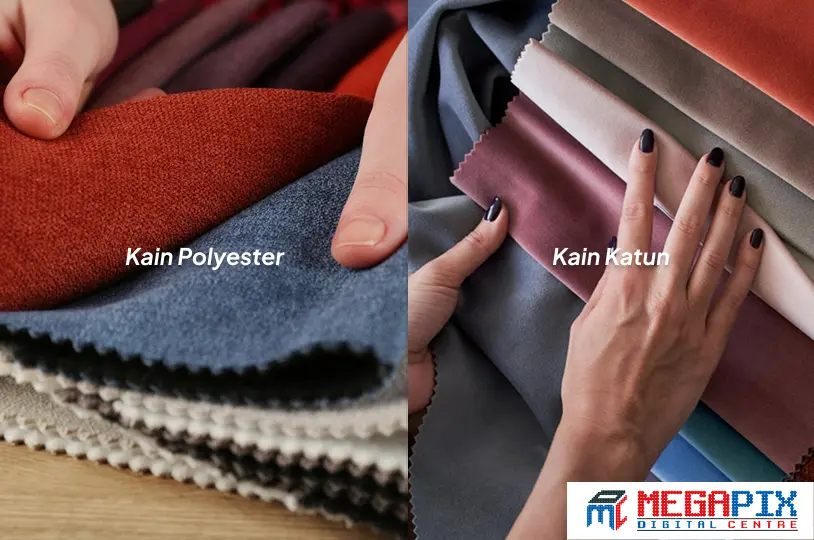 ilustrasi pengaruh jenis kain