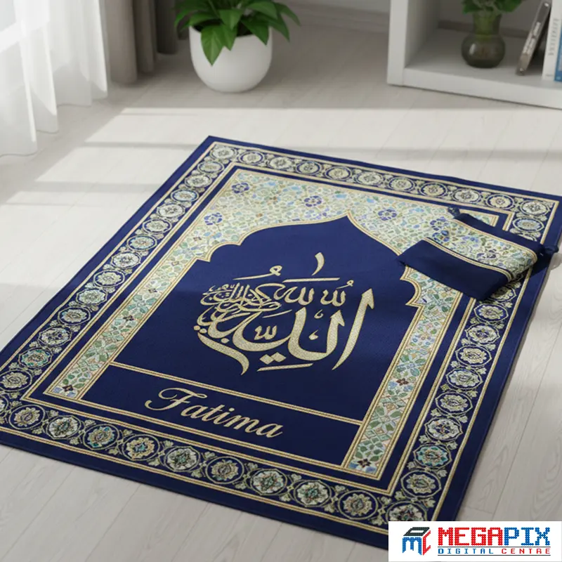 contoh sajadah custom sublim