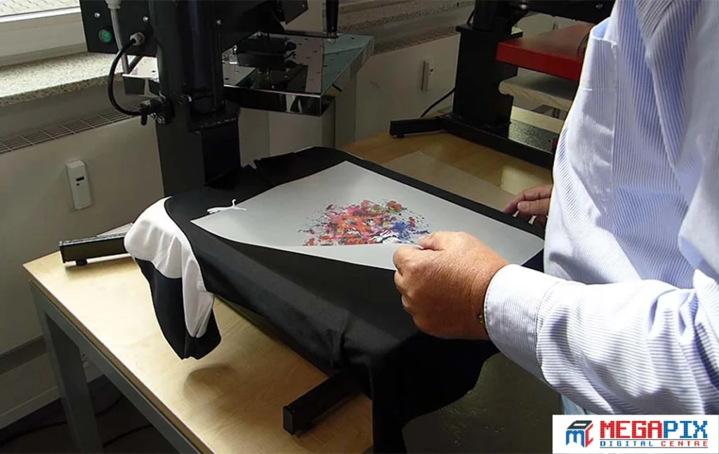 contoh gambar cara kerja sablon dtf