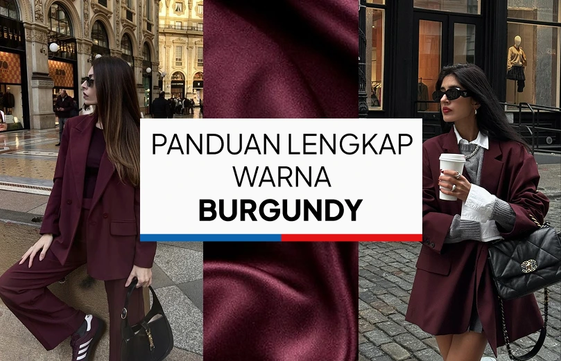 cover artikel panduan lengkap warna burgundy
