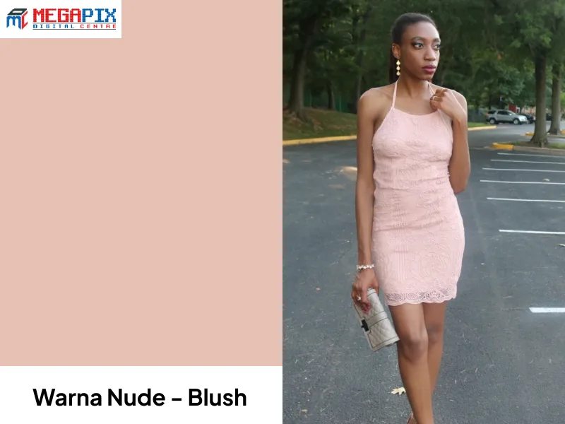 contoh warna blush pada baju