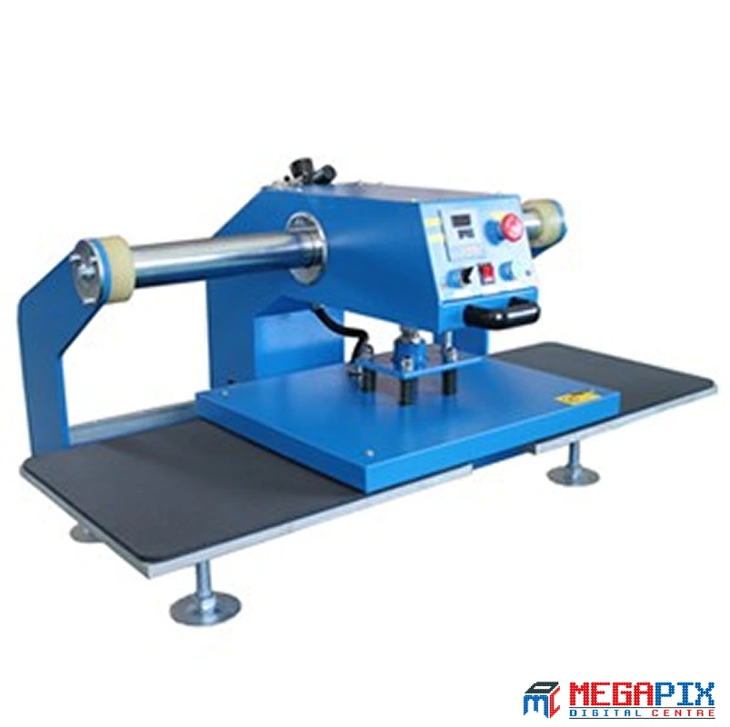 contoh gambar mesin heat press pneumatic/hidrolik