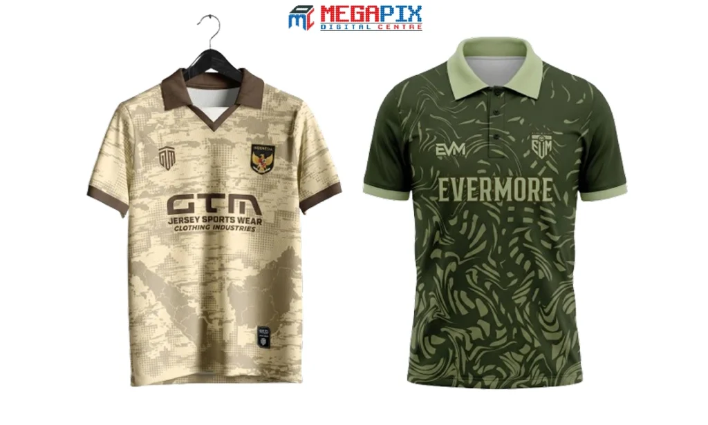 contoh jersey warna earth tone