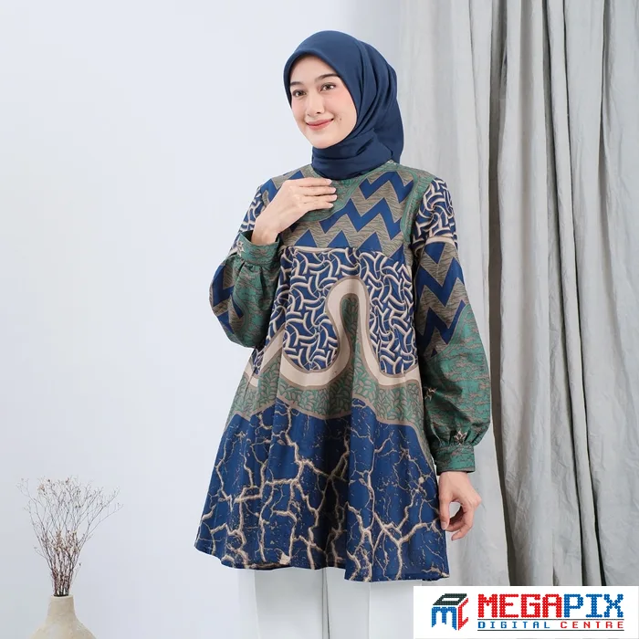 ilustrasi batik tunik