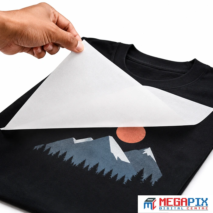 ilustrasi dark transfer paper